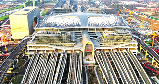 “第十五届中国钢结构金奖”评选结果揭晓，杭州西站站房及相关工程榜上有名。